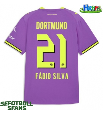 Borussia Dortmund Fabio Silva #21 Tredje Tröja 2026-27 Kortärmad